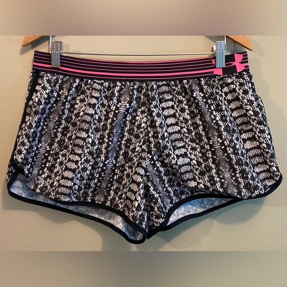 Under Armour: Snakeskin Print Athletic Track Shorts - Picture 10 of 14